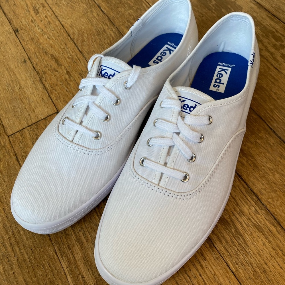 NWOT White Keds (8.5)